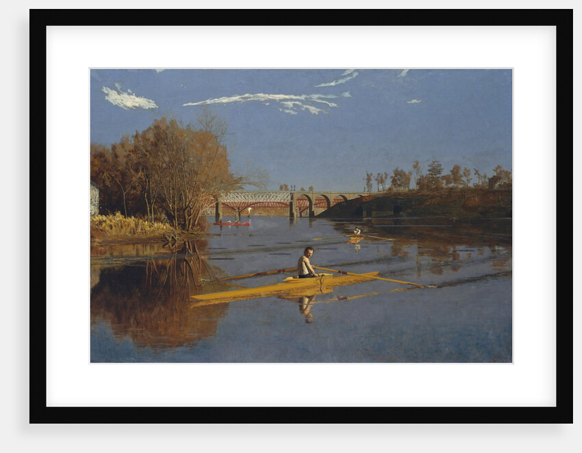 The Champion Single Sculls, 1871 by Thomas Eakins