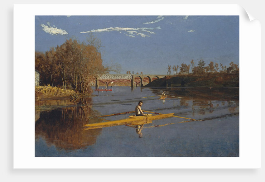 The Champion Single Sculls, 1871 by Thomas Eakins