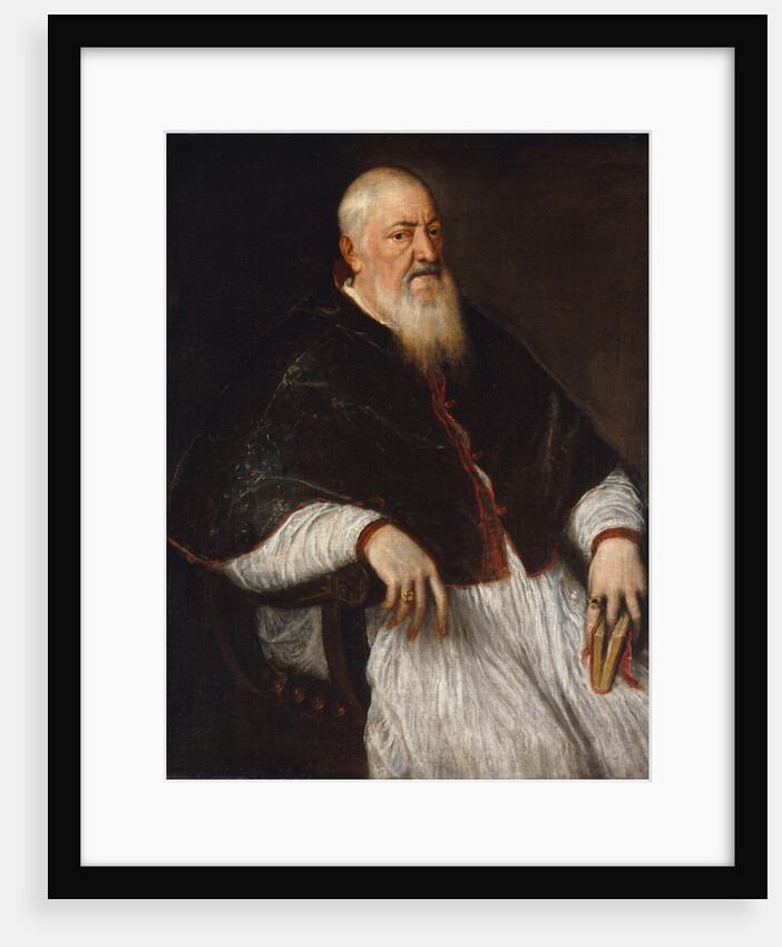 Filippo Archinto, Archbishop of Milan, mid-1550s by Titian