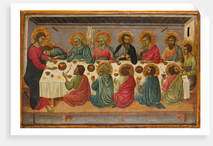 The Last Supper, ca. 1325-30 by Ugolino da Siena