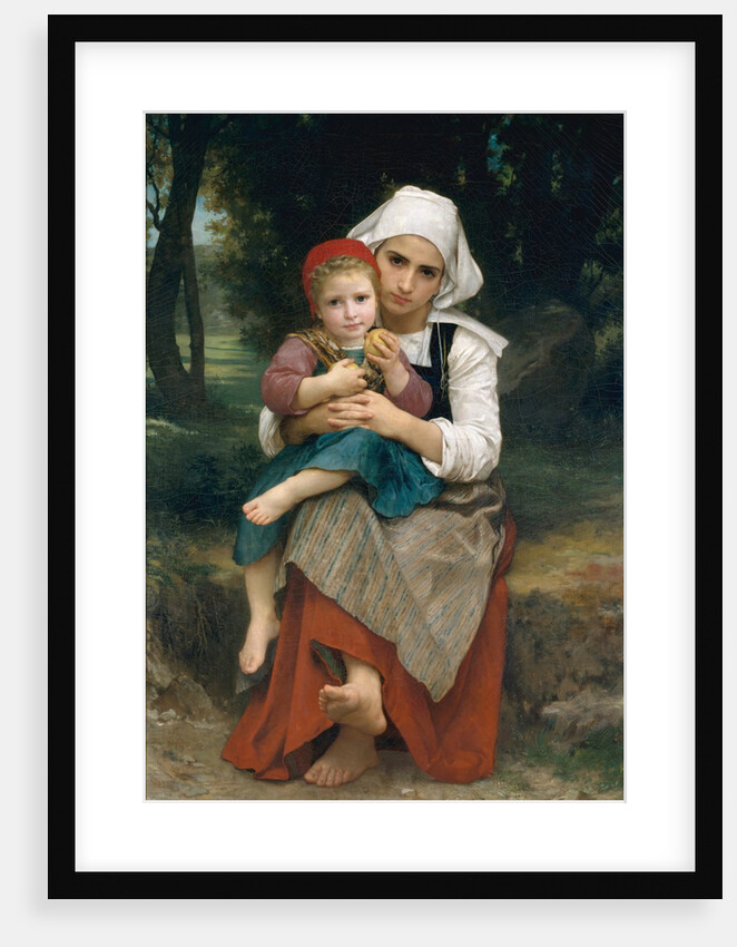 Breton Brother and Sister, 1871 by William-Adolphe Bouguereau