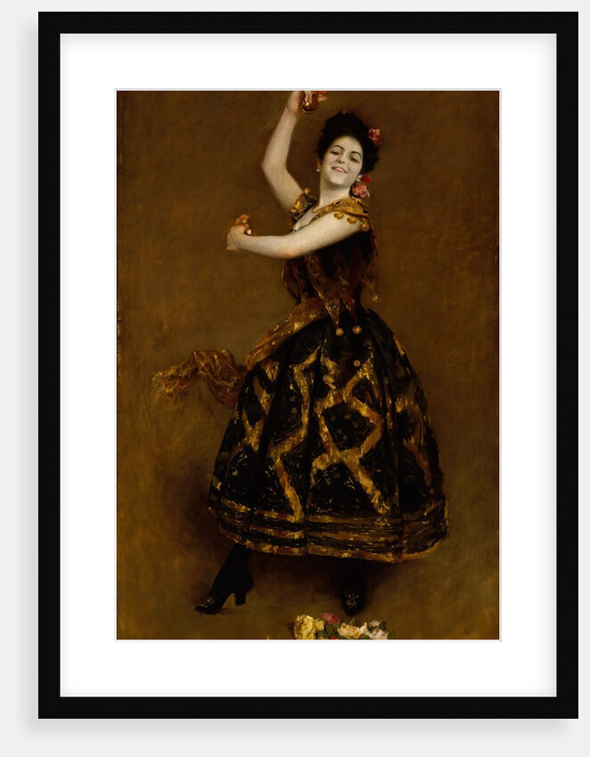 Carmencita, 1890 by William Merritt Chase