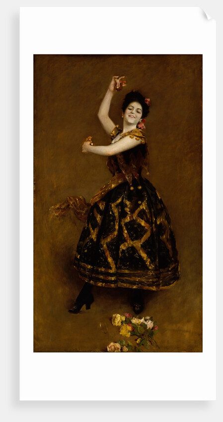 Carmencita, 1890 by William Merritt Chase