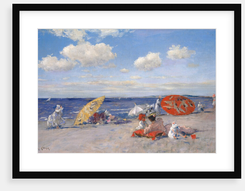 At the Seaside, ca. 1892 by William Merritt Chase