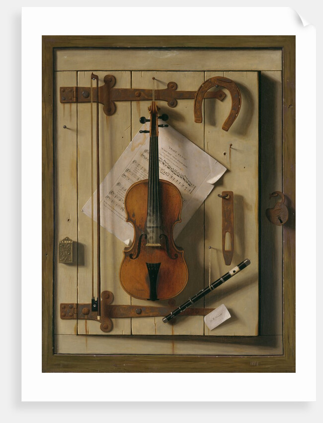 Still Life?Violin and Music, 1888 by William Michael Harnett