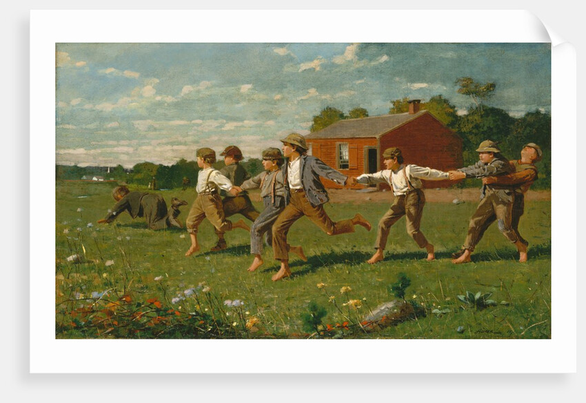 Snap the Whip, 1872 by Winslow Homer