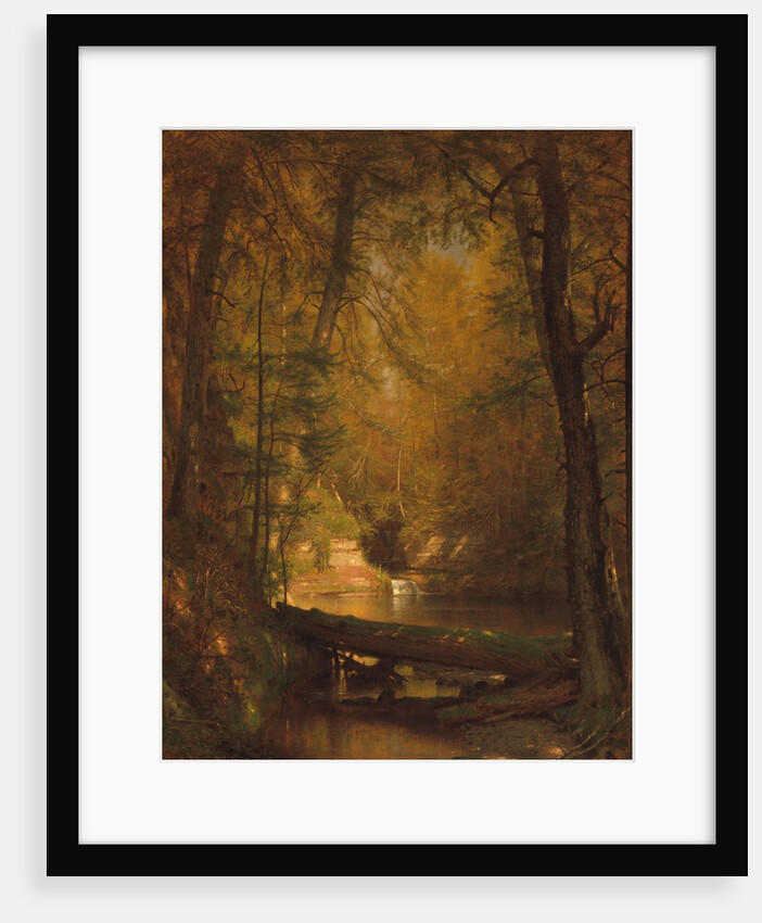 The Trout Pool, 1870 by Worthington Whittredge