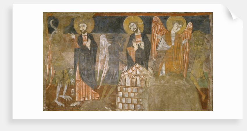 The Temptation of Christ by the Devil, first half 12th century by Unknown