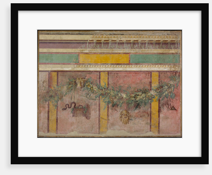 Wall painting from the west wall of Room L of the Villa of P. Fannius Synistor…, ca.50-40 B.C by Unknown