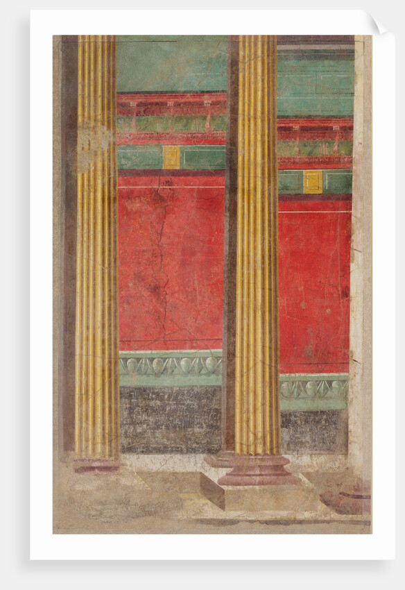 Wall painting from Room F of the Villa of P. Fannius Synistor at Boscoreale, ca. 50-40 B.C by Unknown