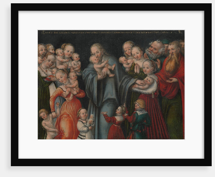 Christ Blessing the Children, ca. 1545-50 by Lucas Cranach the Younger