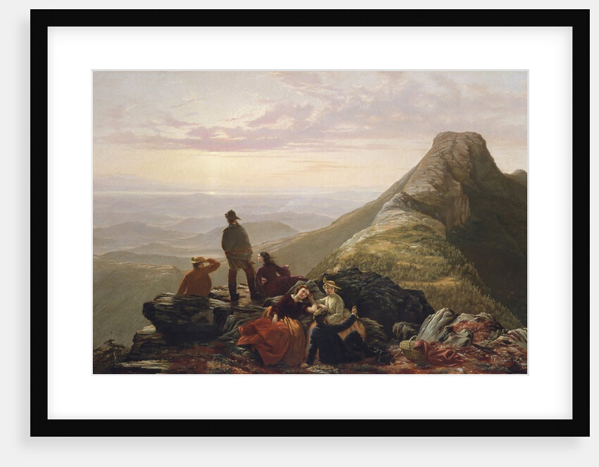 The Belated Party on Mansfield Mountain, 1858 by Jerome Thompson