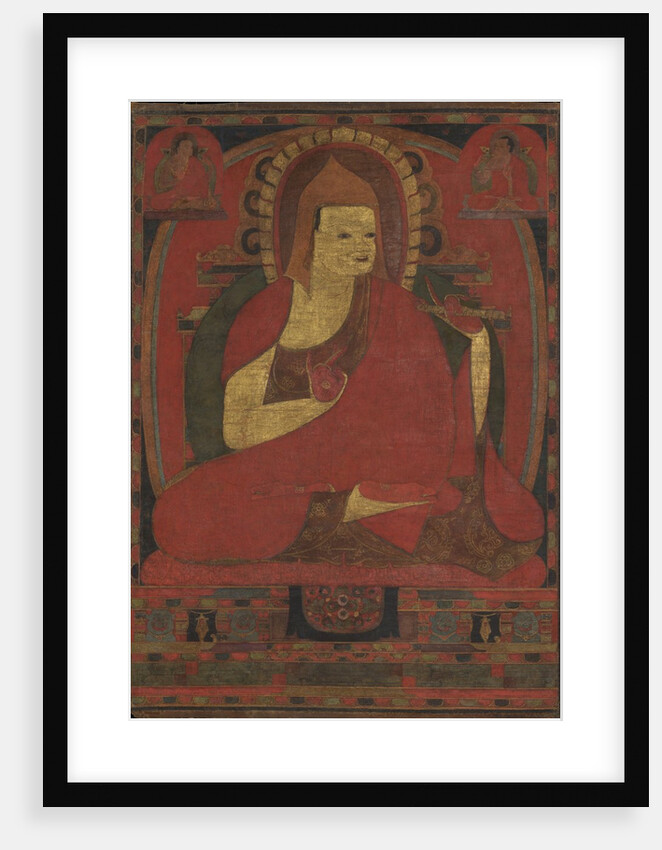 Portrait of the Indian Monk Atisha, early to mid-12th century by Unknown