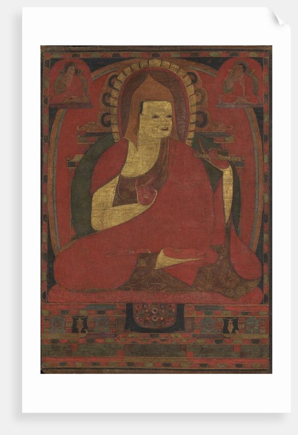 Portrait of the Indian Monk Atisha, early to mid-12th century by Unknown