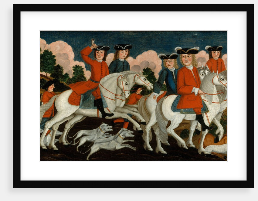 The Hunting Party?New Jersey, ca. 1750 by Unknown