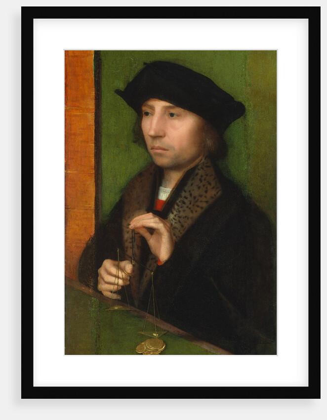 Man Weighing Gold, ca. 1515-20 by Adriaen Isenbrandt
