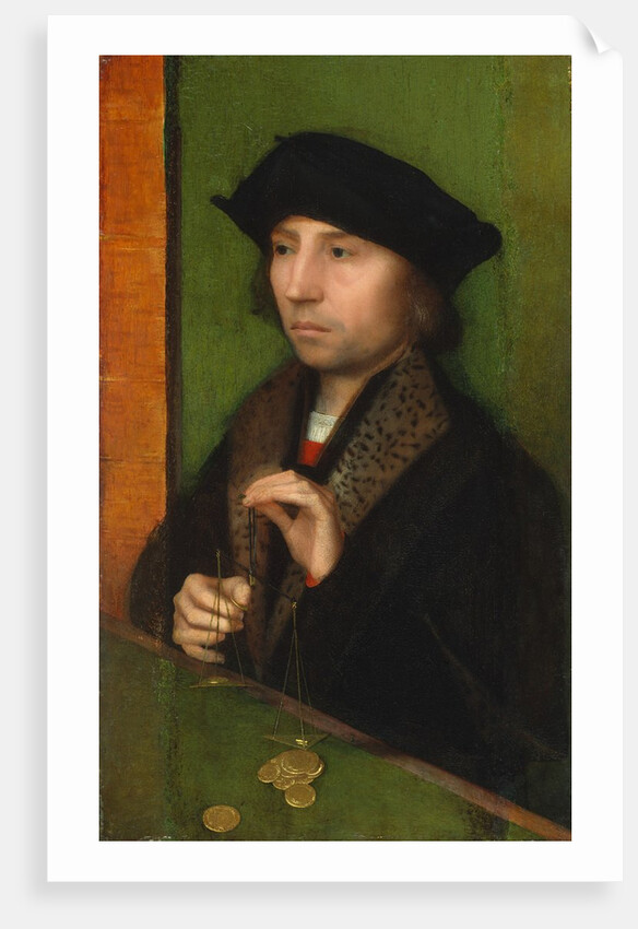 Man Weighing Gold, ca. 1515-20 by Adriaen Isenbrandt