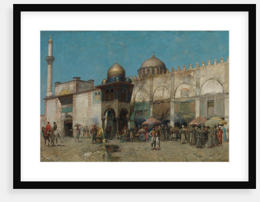 A Mosque, 1886 by Alberto Pasini