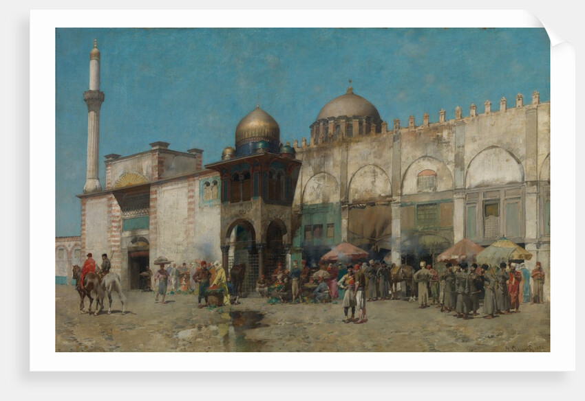 A Mosque, 1886 by Alberto Pasini