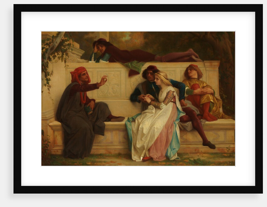 Florentine Poet, 1861 by Alexandre Cabanel