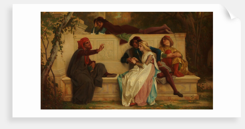 Florentine Poet, 1861 by Alexandre Cabanel