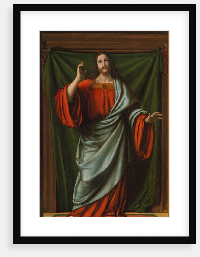Christ Blessing by Andrea Solario