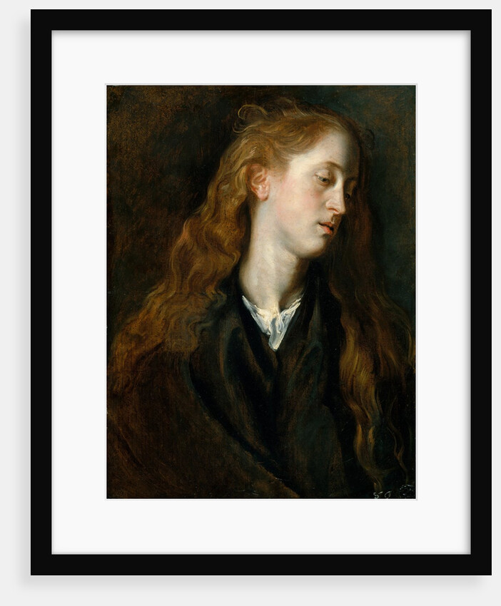 Study Head of a Young Woman, ca. 1618-20 by Anthony van Dyck