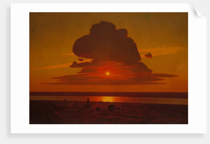 Red Sunset on the Dnieper, 1905-8 by Arkhip Ivanovich Kuindzhi
