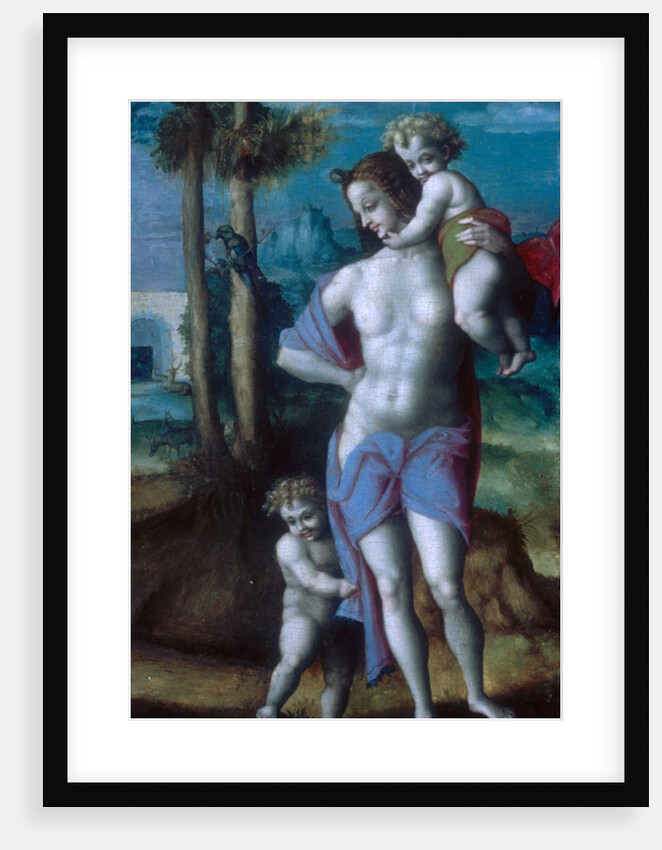Eve with Cain and Abel, 1520s by Bacchiacca
