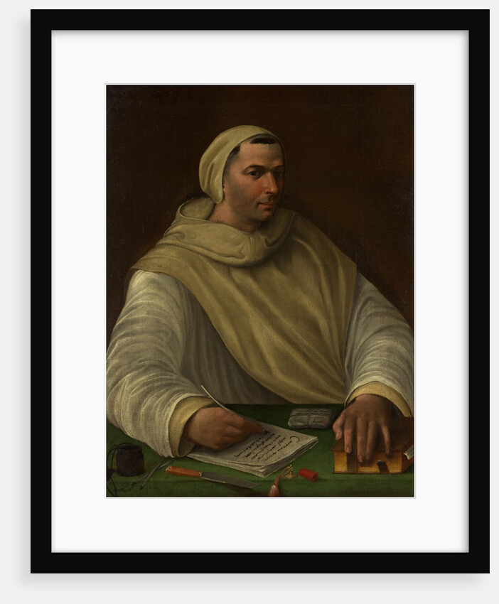 Portrait of an Olivetan Monk by Baldassare Peruzzi