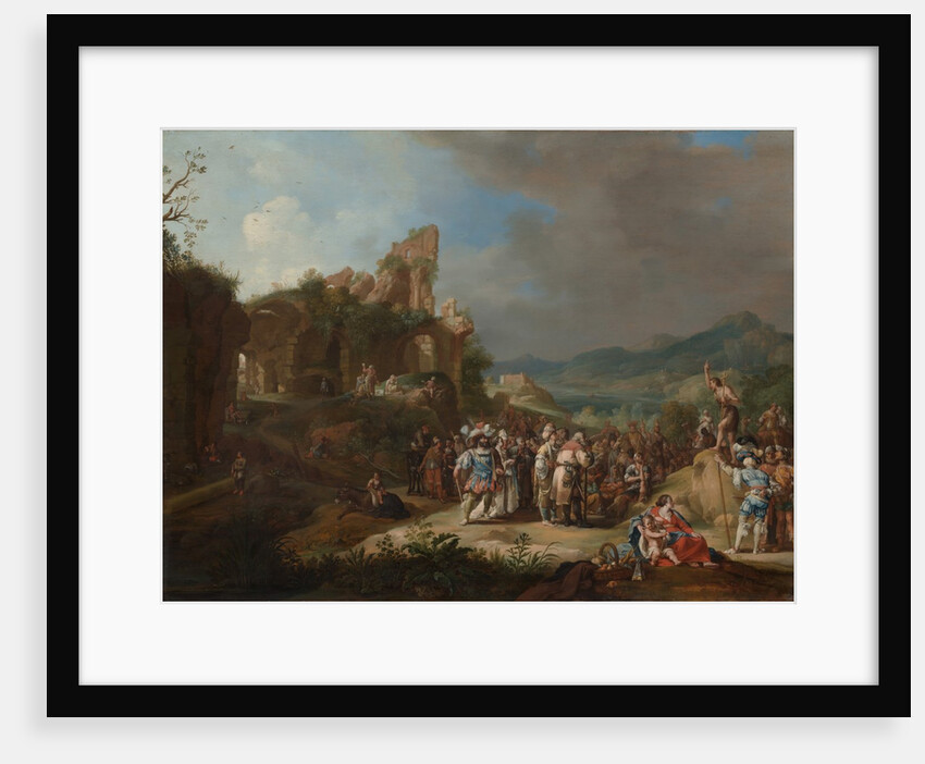 The Preaching of John the Baptist, 1634 by Bartholomeus Breenbergh