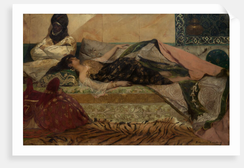 Odalisque by Jean Joseph Benjamin Constant