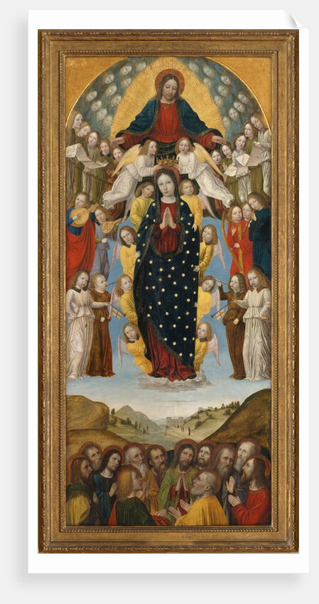 The Assumption of the Virgin by Ambrogio Bergognone