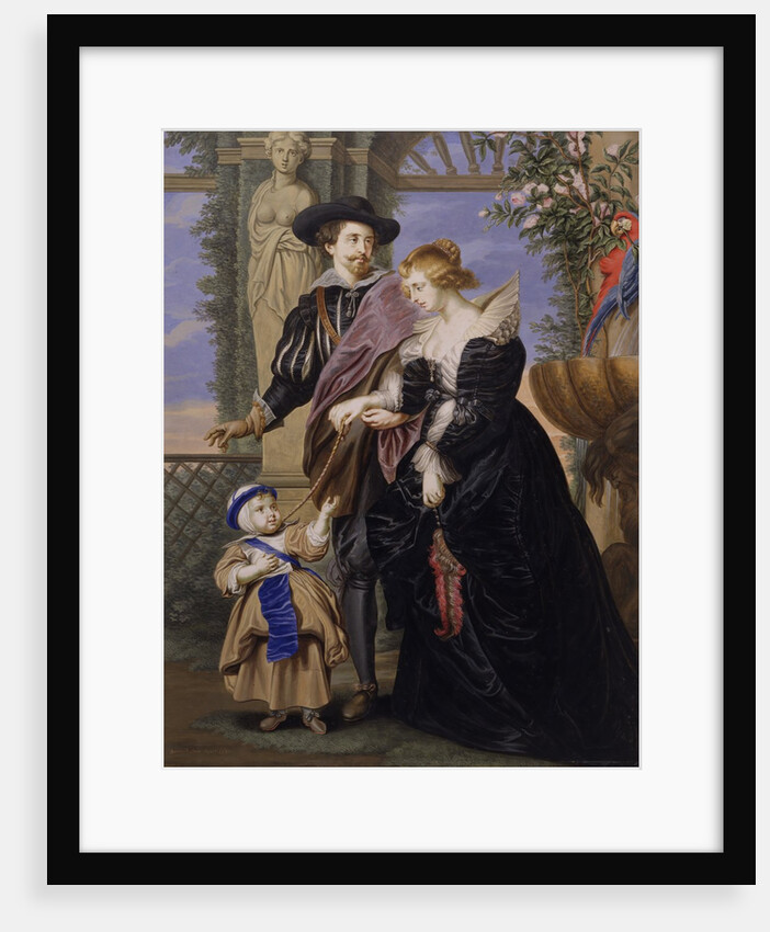 Copy after 'Rubens, His Wife Helena Fourment, and Their Son Frans' by Bernard Lens