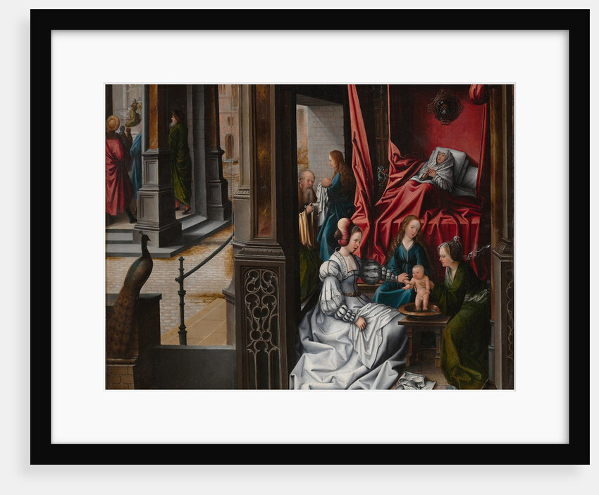 The Birth and Naming of Saint John the Baptist, ca. 1514-15 by Bernaert van Orley