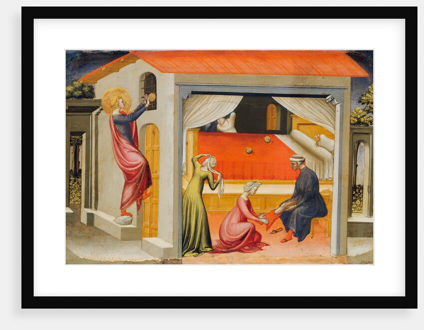Saint Nicholas Providing Dowries, 1433-35 by Bicci di Lorenzo