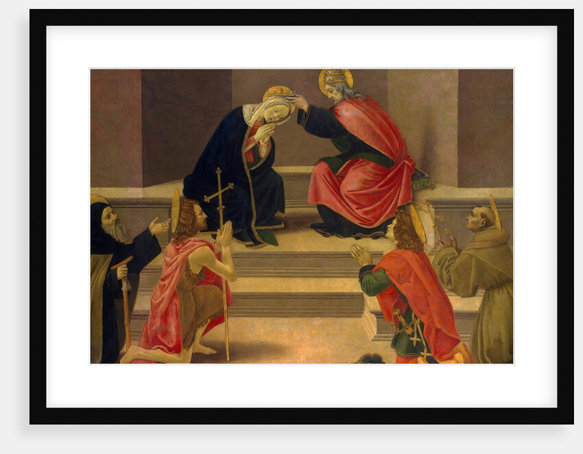 The Coronation of the Virgin by Unknown