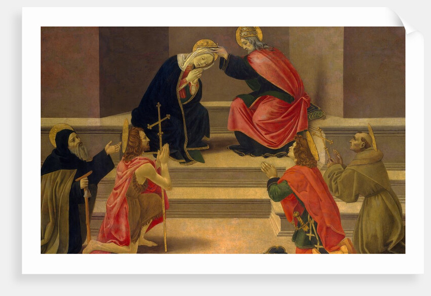 The Coronation of the Virgin by Unknown