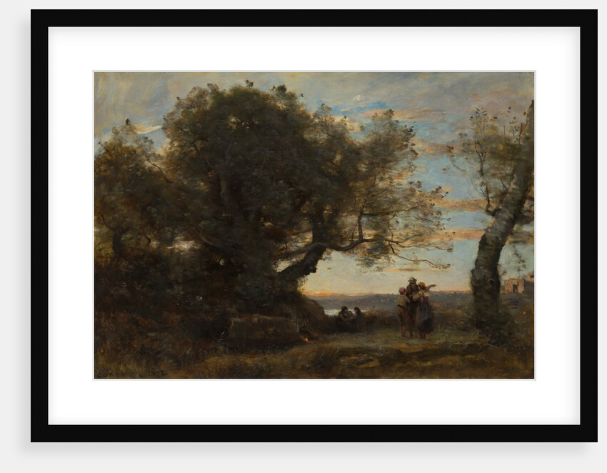 The Gypsies, 1872 by Jean-Baptiste-Camille Corot