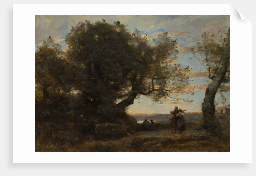 The Gypsies, 1872 by Jean-Baptiste-Camille Corot