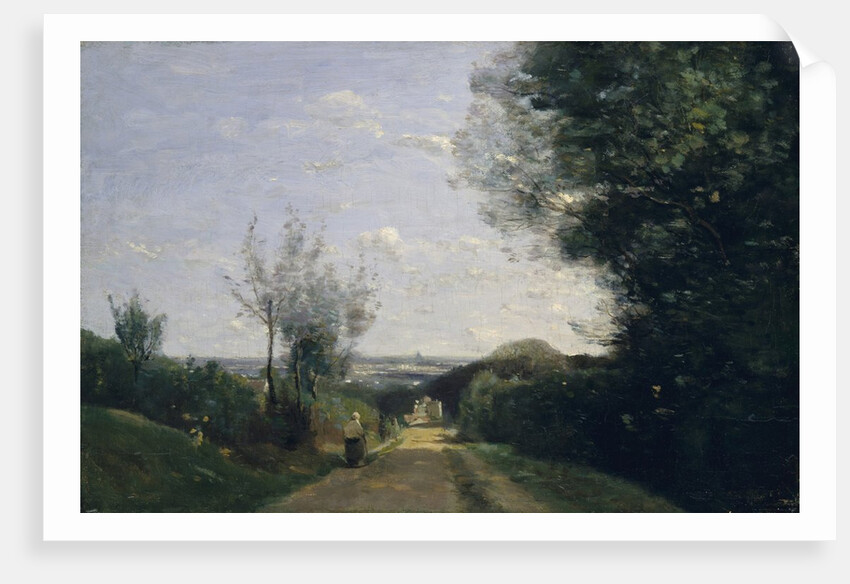 The Environs of Paris, 1860s by Jean-Baptiste-Camille Corot