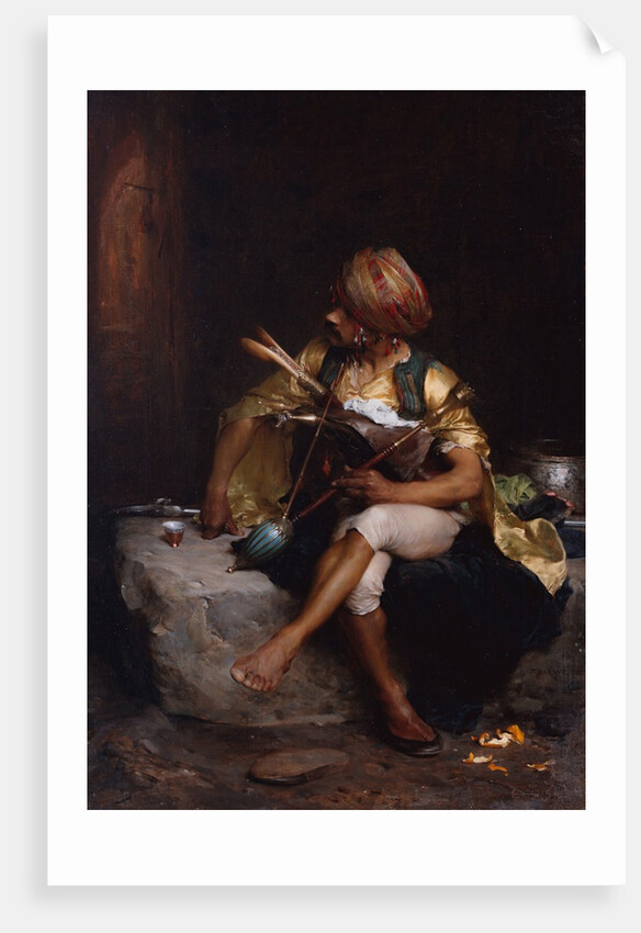 A Bashi-Bazouk, 1875 by Charles Bargue