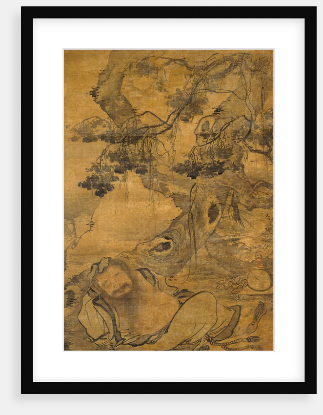 Drunken Immortal beneath an old tree, early 16th century by Chen Zihe