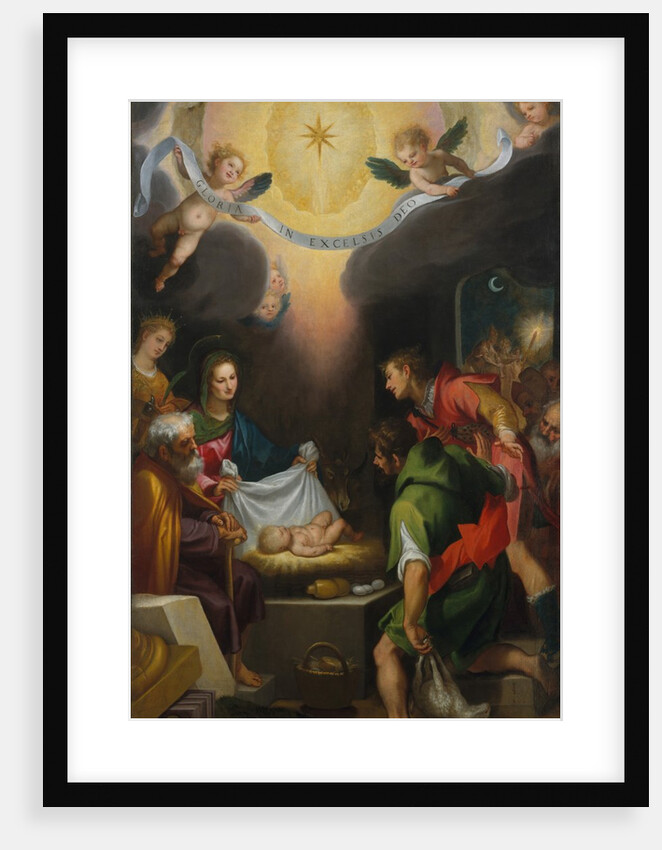 The Adoration of the Shepherds with Saint Catherine of Alexandria, 1599 by Lodovico Cigoli