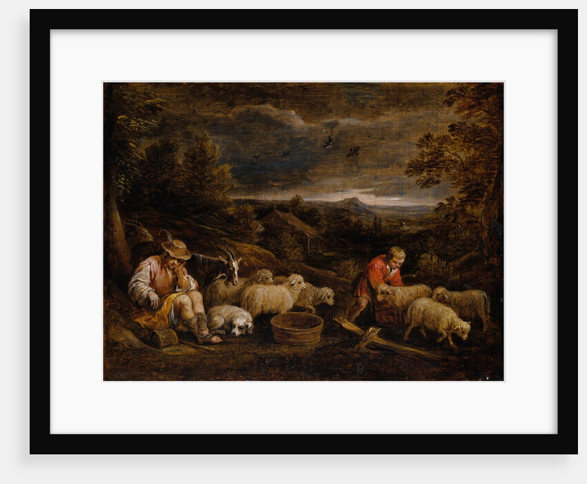 Shepherds and Sheep by David Teniers II