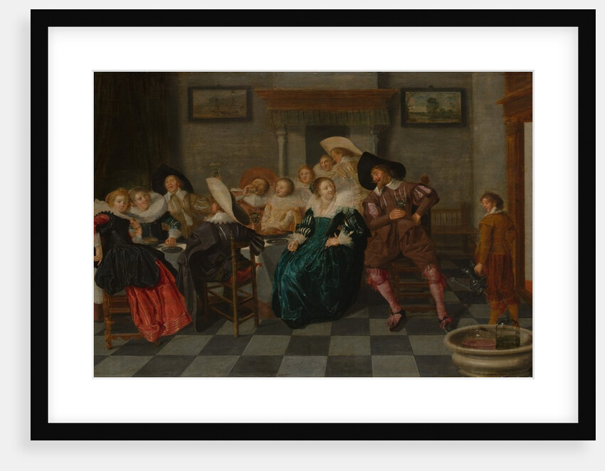 A Banquet, 1628 by Dirck Hals