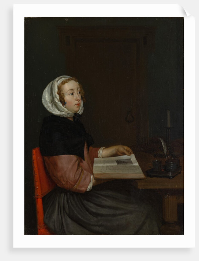 The Reader by Eglon Hendrik van der Neer