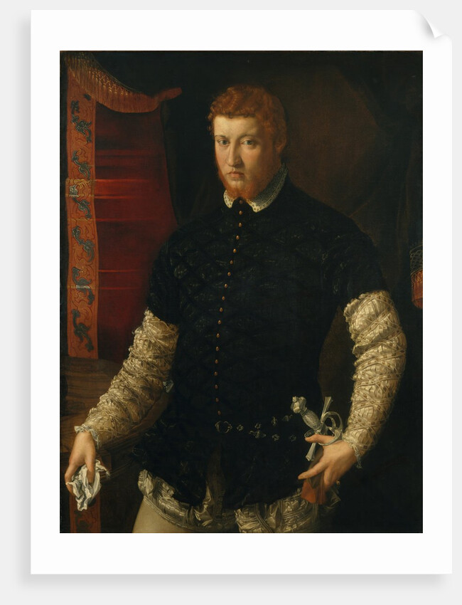 Portrait of a Man by Francesco Salviati