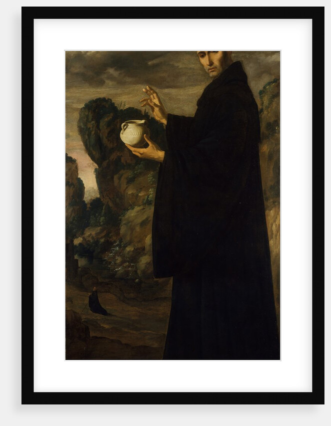 Saint Benedict, ca. 1640-45 by Francisco de Zurbaran