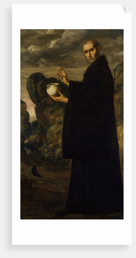 Saint Benedict, ca. 1640-45 by Francisco de Zurbaran